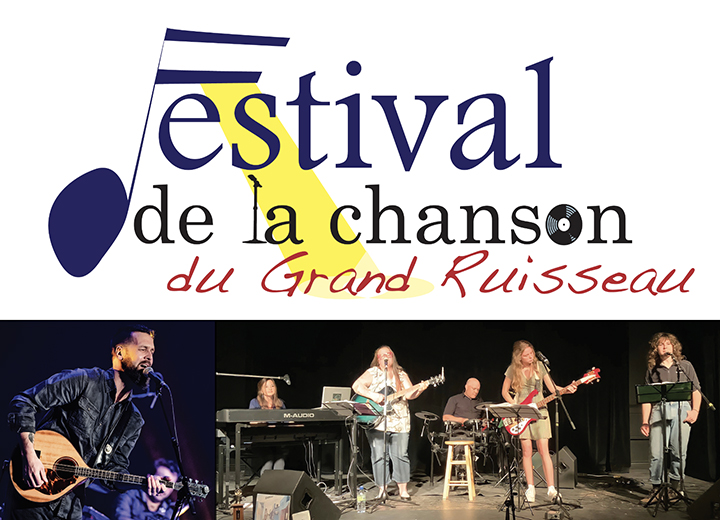 Claude Cormier et «La nouvelle génération joue la musique de GAMECK et PANOU» au Festival de la chanson du Grand Ruisseau le 18 septembre