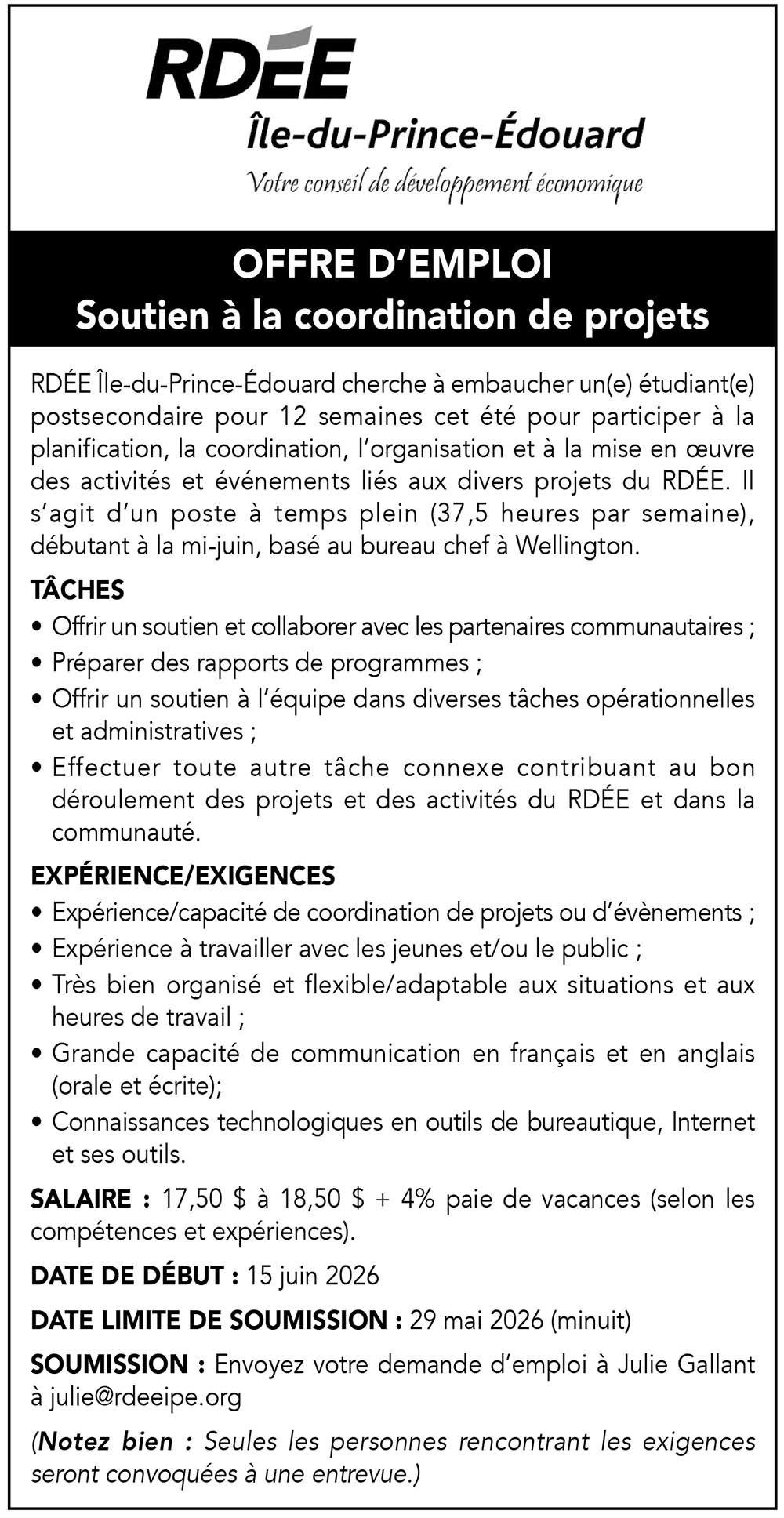 rdee emploi