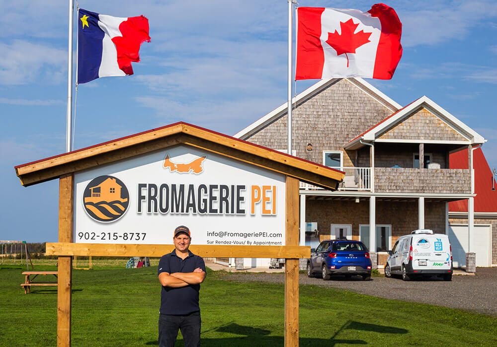 Mathieu Gallant Fromagerie PEI